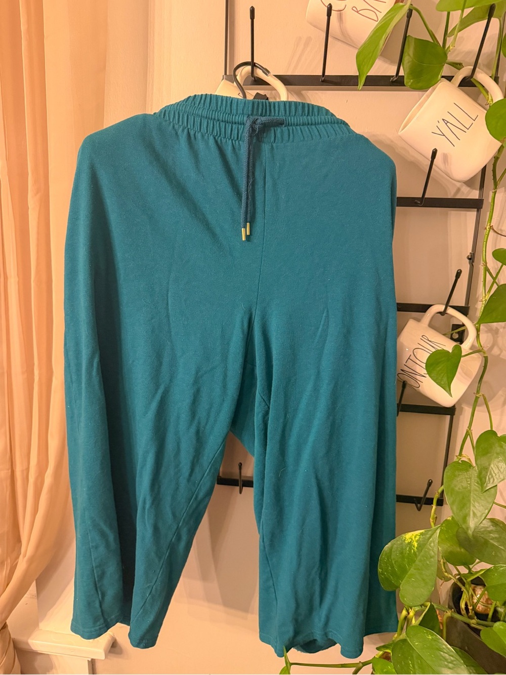 New Terra & Sky Capri Pants Size 2X Blue